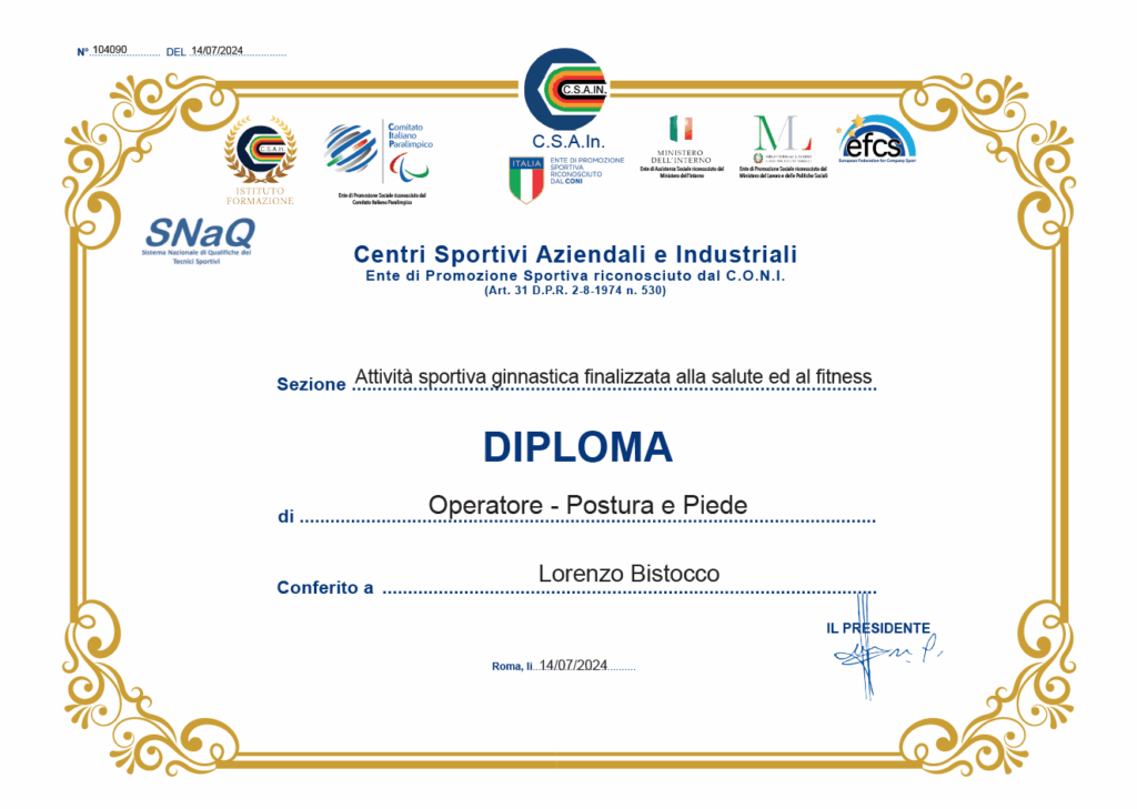 diploma lorenzo bistocco